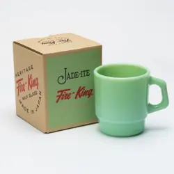 JADE MILK GLASS