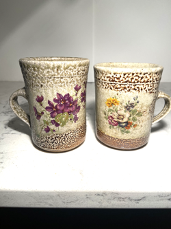 MUGS FLORAL 8OZ