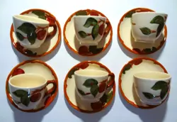 CUPS SAUCERS 8.5