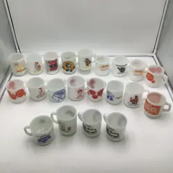 GLASS COLLECTOR MUGS