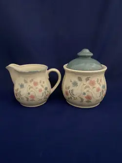 CREAMER SET FLORAL