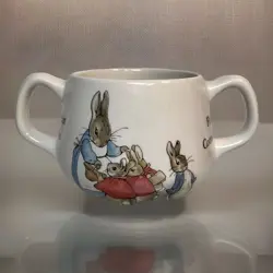CUP TWO-HANDLED VINTAGE