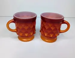 ORANGE RED MUGS