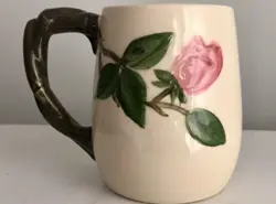 VINTAGE FRANCISCAN DESERT ROSE GRAND MUG USA BACKSTAMP