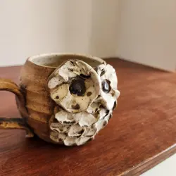 STUDIO POTTERY OWL