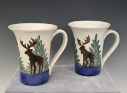 MAINE MOOSE MUGS