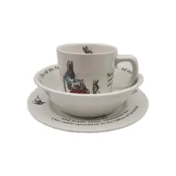 3-PIECE CHILD'S DISH