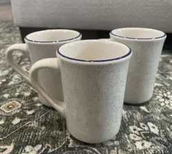 BLUE RIM SPECKLED