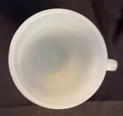 MILK GLASS ANCHOR