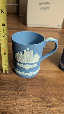 BLUE CHRISTMAS MUG