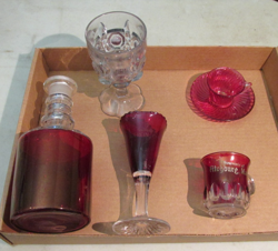 VINTAGE EAPG STAINED