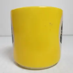 YELLOW COFFEE MUG