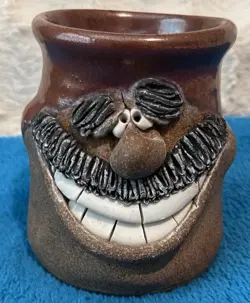 MUSTACHE STONEWARE COLLECTIBLE