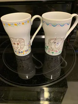 MUGS SET LION