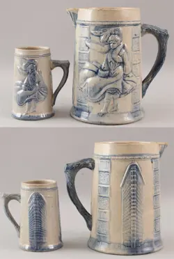 STONEWARE PITCHER MUG