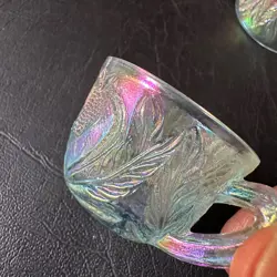 IRIDESCENT CARNIVAL GLASS