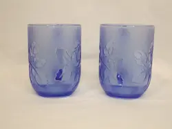 BLUE GLASS MUGS