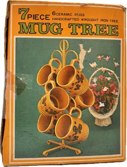 CUPS MUGS W/