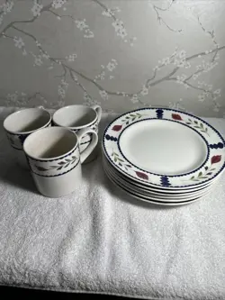 BREAD BUTTER PLATES&3