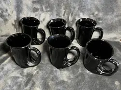 BLACK GLASS HORN