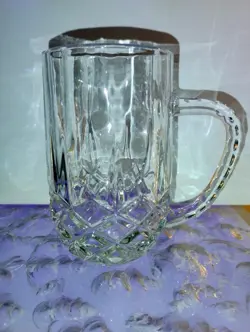 VINTAGE CRYSTAL HANDLED