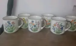 CUP MUG WILDFLOWER