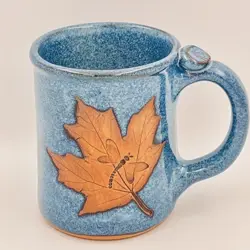 SIGNED POTTERY BLUE