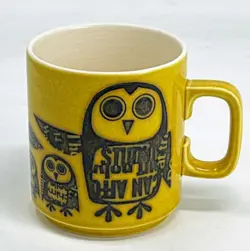 PRINT OWL MUG
