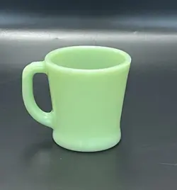 FIRE-KING JADEITE HANDLE
