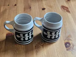 SALT GLAZE MUGS