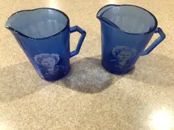 BLUE GLASS/CUPS