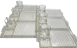 ORCHARD CRYSTAL/DEPRESSION GLASS