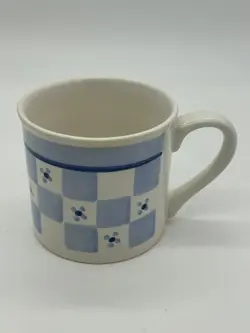 WHITE CHECKERBOARD W/