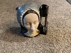 VINTAGE ROYAL DOULTON ENGLAND ANNE BOLEYN TOBY MUG JUG PITCHER 7