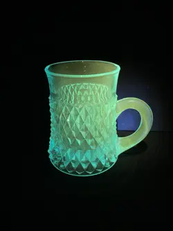 MANGANESE BLUE GLASS