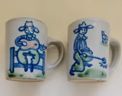 VINTAGE 1980S BLUE