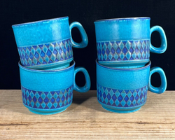 GERMANY POTTERY SAPPHIRE