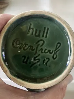 HULL POTTERY GREEN