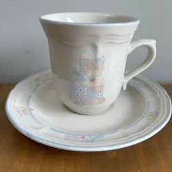 SAUCER SET-COTTAGE
