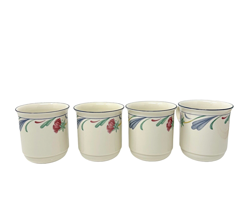 MUGS CHINASTONE POPPIES