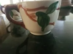 FRANCISCAN CUP AND SAUCER SETS USA VINTAGE MUGS LOT SET OF 4 VINTAGE DISHES