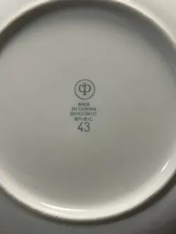BOWL PLATE