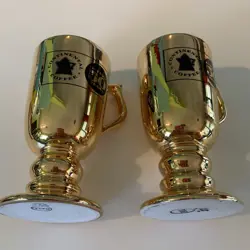 VINTAGE GOLD CERAMIC