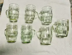 GLASS MUGS 1/4
