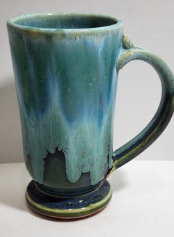 BLUE DRIP GLAZE