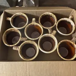 CUP MUG BROWN