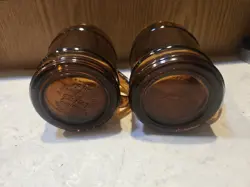 AMBER GLASS BARREL