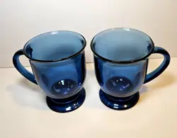 CAFE MUGS COBALT