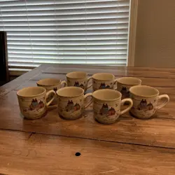 SET OF 8VINTAGE