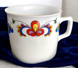 MUG FLORAL GOLD